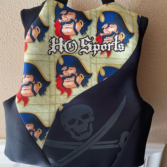 HO Sports Kids Pirate Life Vest 30-50 Pounds - Picture 8 of 11